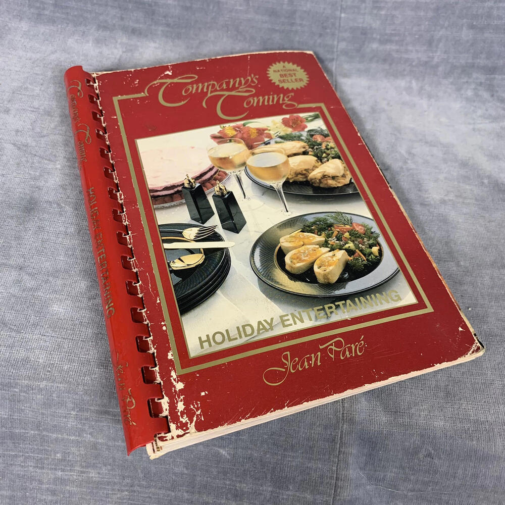 Company’s Coming Holiday Entertaining Cookbook Jean Pare Seventh Edition 1987